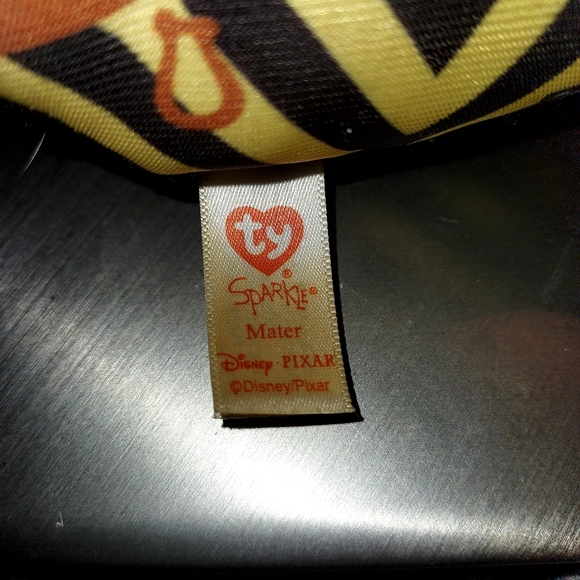 TY DISNEY PIXAR SPARKLE 'TOW MATER' Plush - Picture 3 of 3